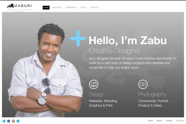 Fluxus theme site design template sample