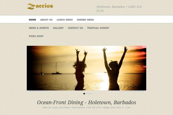 Chalong theme site design template sample