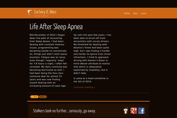 Titan theme site design template sample