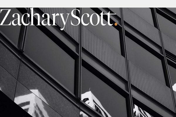 zacharyscott.com site used Zacharyscott