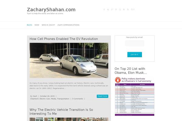 Attitude theme site design template sample