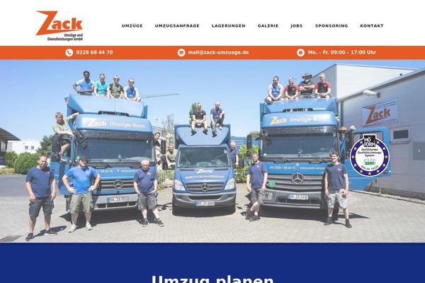 Oshine theme site design template sample