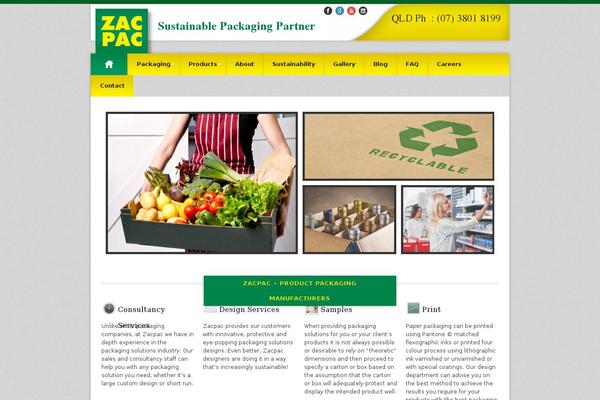 Site using WP Socializer plugin