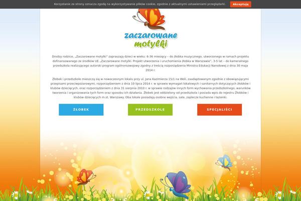 Jupiter theme site design template sample