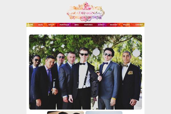 Prophoto4 theme site design template sample