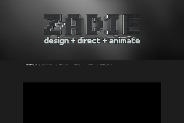 Hemingway theme site design template sample