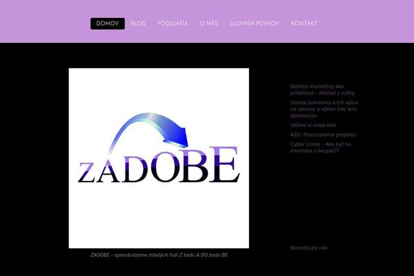 Flat theme site design template sample