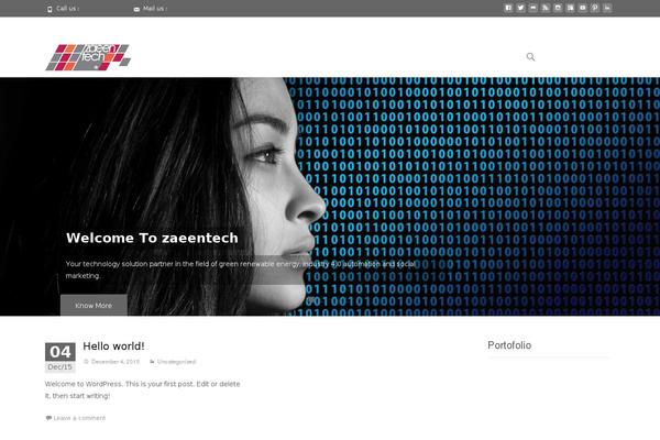 Site using TemplatesNext ToolKit plugin