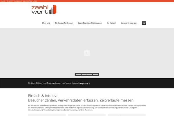 Inceptio theme site design template sample
