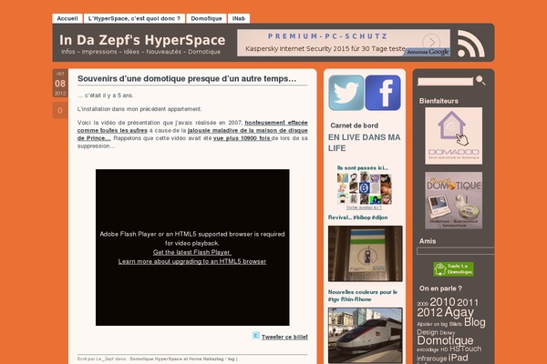 zaepffel.net site used Aerodrome