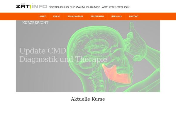 University theme site design template sample