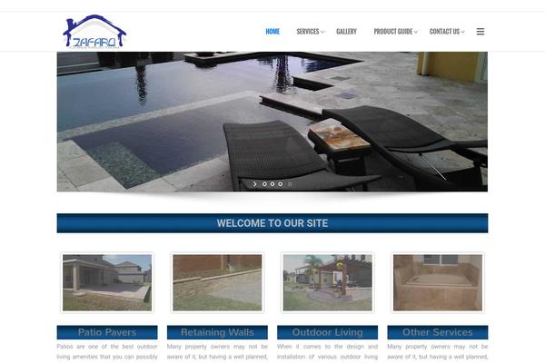 Satellite theme site design template sample