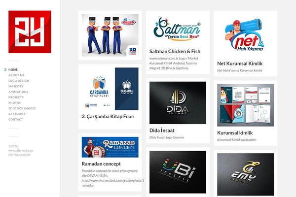 Fukasawa theme site design template sample