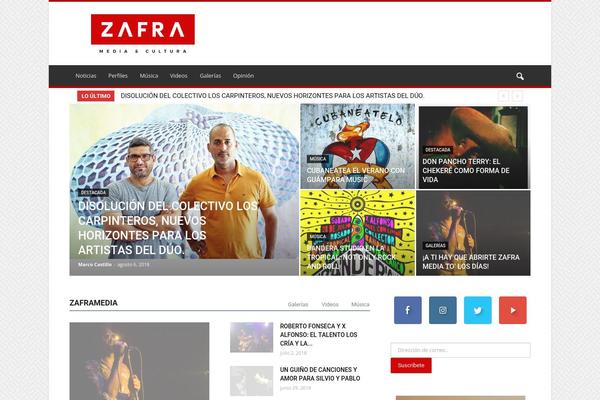 Newspaper Child theme site design template sample