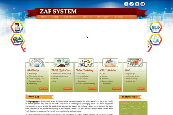 zafsystem.com site used Japsinfotech