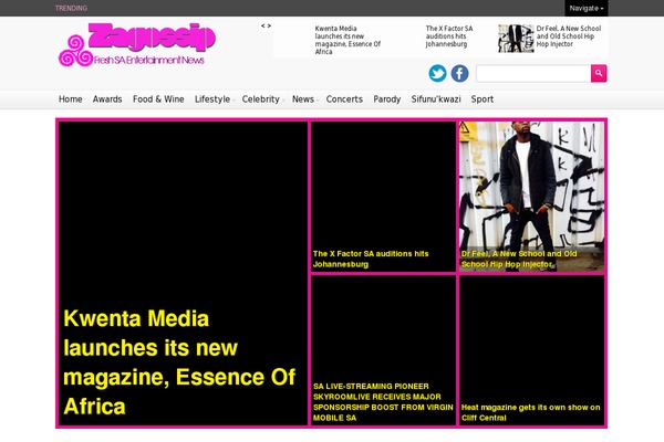 zagossip.com site used Mogoze-wp