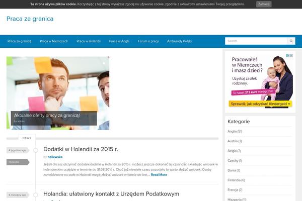 GoMedia theme site design template sample