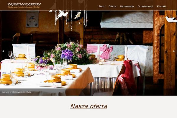 zagrodachlopska.pl site used Zagrodachlopska