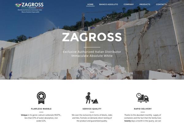 Goarch theme site design template sample