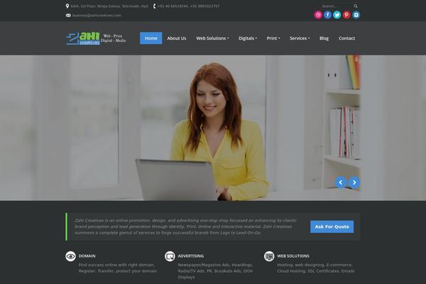 Site using Easy Twitter Feed Widget Plugin plugin
