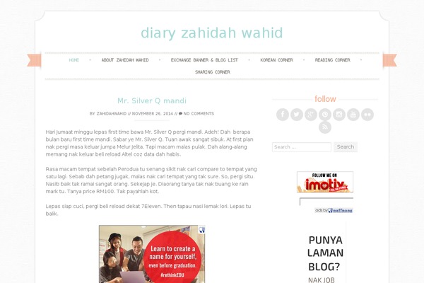 Site using CommentLuv plugin