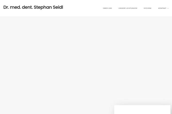 Dentist-wp theme site design template sample