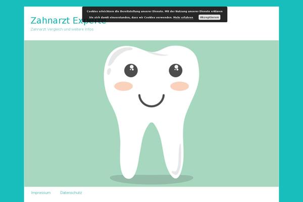 zeeLinear theme site design template sample