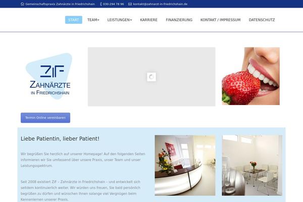 Site using Amo-team-showcase plugin