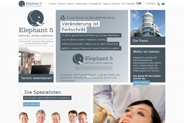 zahnarzt-in-koeln.de site used E5
