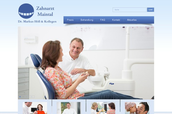 zahnarzt-maintal.de site used Theme1499