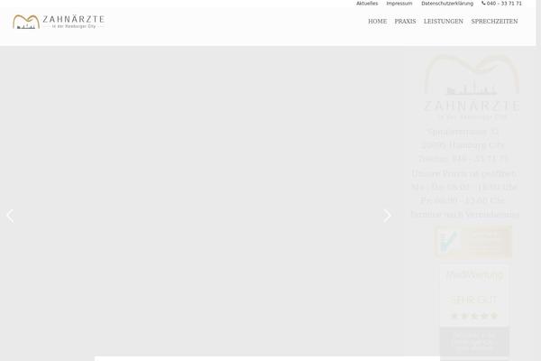 Uncode-child theme site design template sample