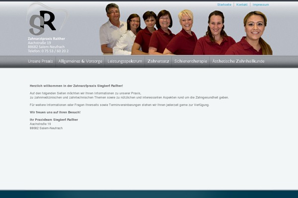 C3 theme site design template sample