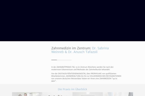 BeTheme Child theme site design template sample