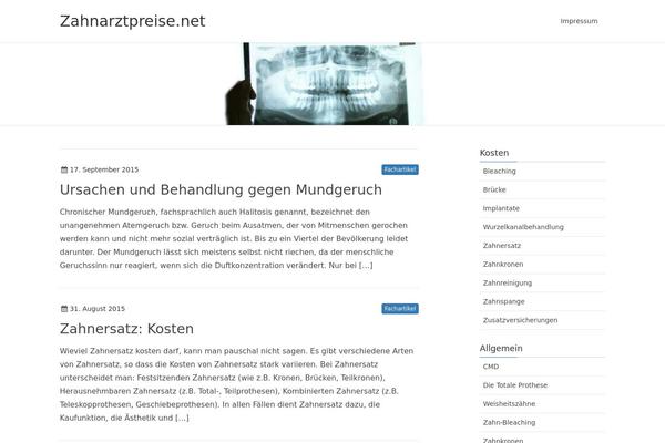 Lightning theme site design template sample