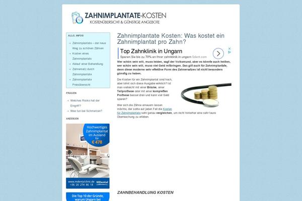 Mehrwert theme site design template sample