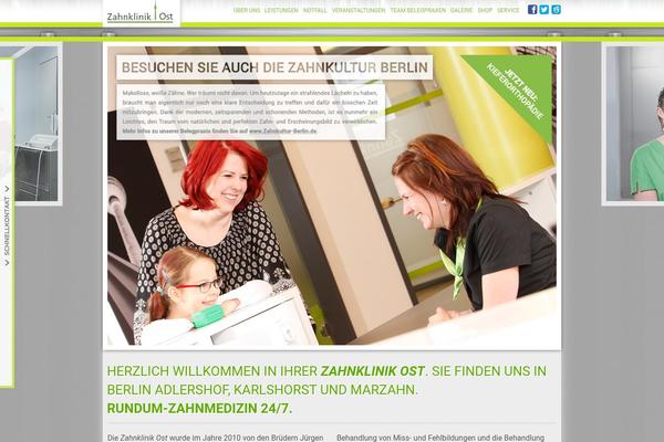 zahnklinik-ost.de site used Zk2020
