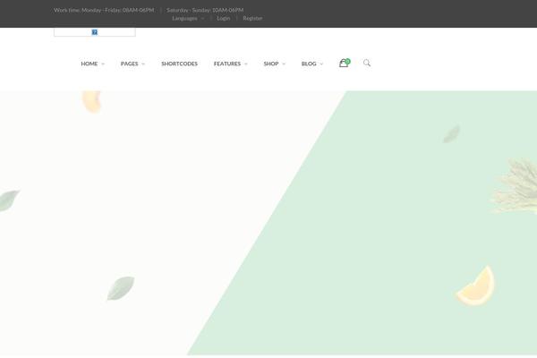 Tm-organik theme site design template sample