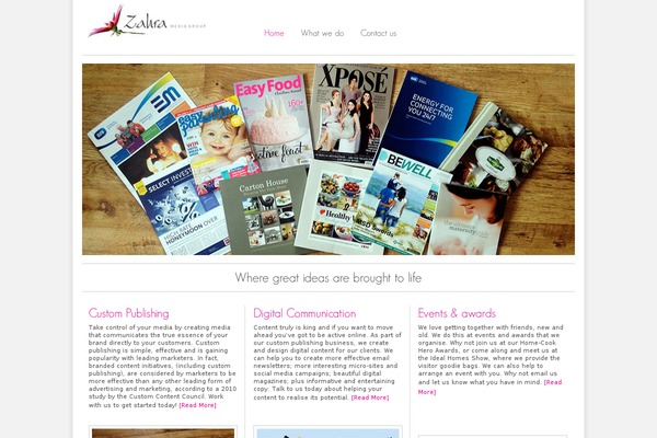 Site using Custom VC Column Layout plugin