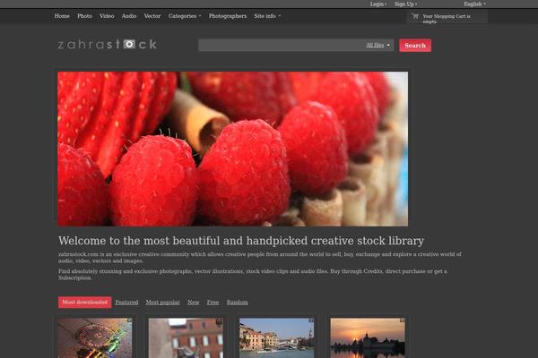 zahrastock.com site used Ipictures