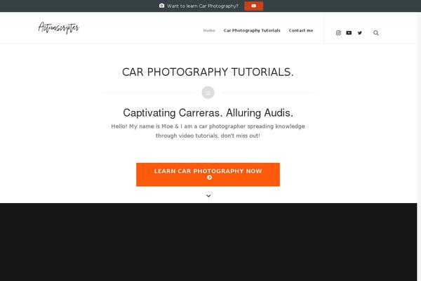 Site using QuickieBar plugin
