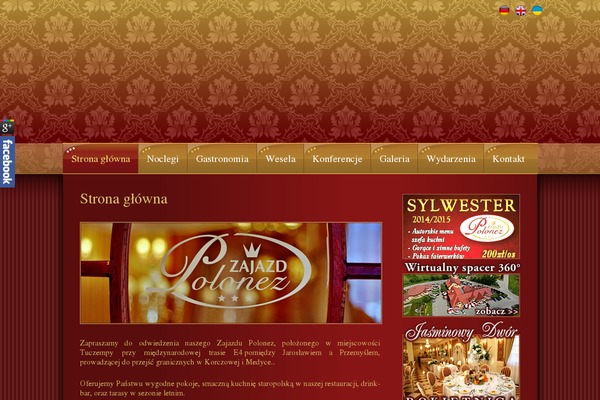 Cms theme site design template sample