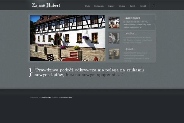 Lumin theme site design template sample