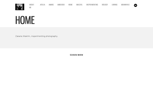 zakariawakrim.com site used Core
