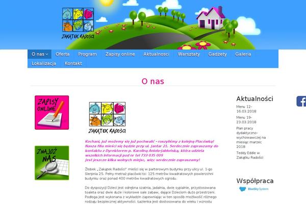 Site using Soslider-social-slider plugin