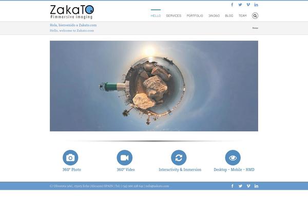 Avada theme site design template sample