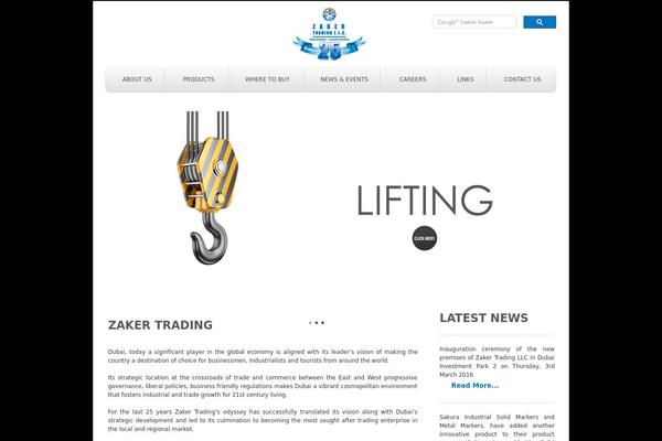 Site using Carousel Ultimate plugin