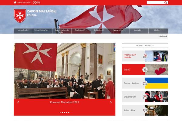 zakonmaltanski.pl site used Zakon