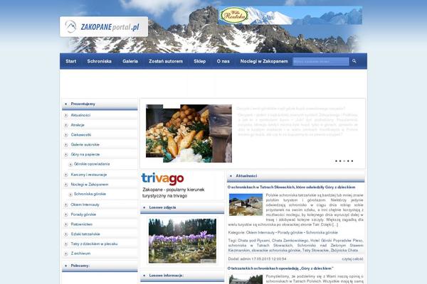 Site using WP Google Weather plugin