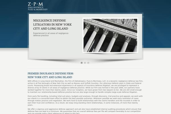 Karma theme site design template sample