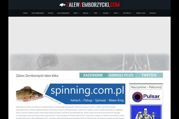Marine theme site design template sample